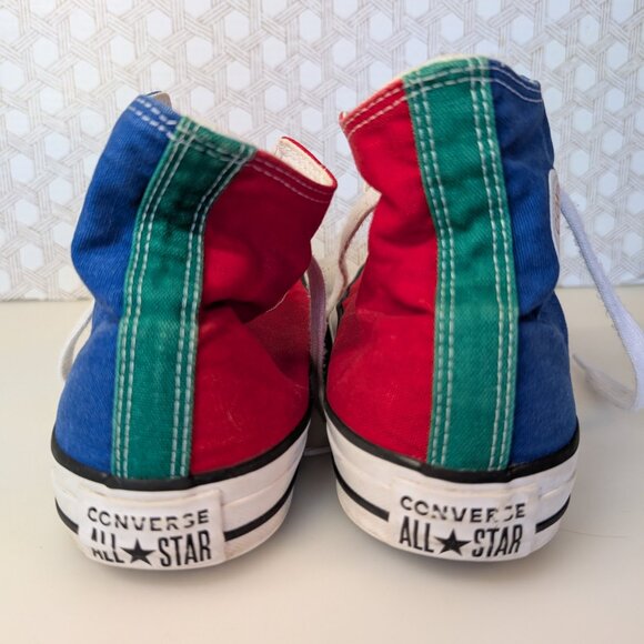 Converse Chuck Taylor All Star High Top Sneakers Multicolor Men 7.5 Women 9.5 - Picture 4 of 12